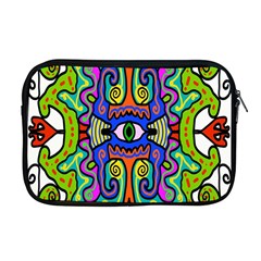 Abstract Shape Doodle Thing Apple Macbook Pro 17  Zipper Case by Simbadda