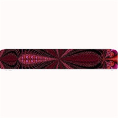 Red Ribbon Effect Newtonian Fractal Small Bar Mats by Simbadda