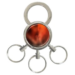 Background Technical Design With Orange Colors And Details 3-ring Key Chains by Simbadda