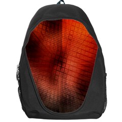 Background Technical Design With Orange Colors And Details Backpack Bag by Simbadda