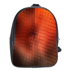 Background Technical Design With Orange Colors And Details School Bags (xl)  by Simbadda