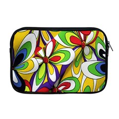 Colorful Textile Background Apple Macbook Pro 17  Zipper Case by Simbadda