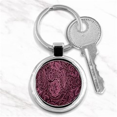 Abstract Purple Background Natural Motive Key Chains (round)  by Simbadda