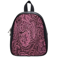 Abstract Purple Background Natural Motive School Bags (small)  by Simbadda