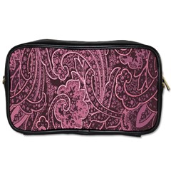 Abstract Purple Background Natural Motive Toiletries Bags by Simbadda