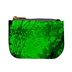 Leaf Outline Abstract Mini Coin Purses by Simbadda