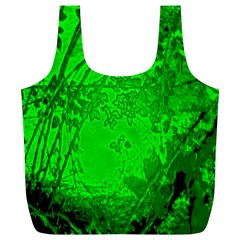 Leaf Outline Abstract Full Print Recycle Bags (l)  by Simbadda