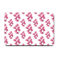 Santa Rita Flowers Pattern Small Doormat  by dflcprints