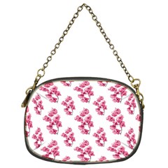 Santa Rita Flowers Pattern Chain Purses (one Side)  by dflcprints