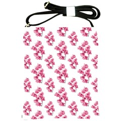 Santa Rita Flowers Pattern Shoulder Sling Bags by dflcprints