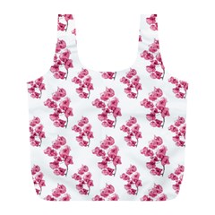 Santa Rita Flowers Pattern Full Print Recycle Bags (l)  by dflcprints