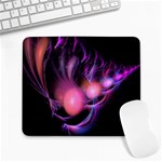 Fractal Image Of Pink Balls Whooshing Into The Distance Large Mousepads Front