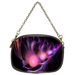 Fractal Image Of Pink Balls Whooshing Into The Distance Chain Purses (two Sides)  by Simbadda