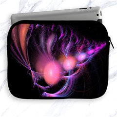 Fractal Image Of Pink Balls Whooshing Into The Distance Apple Ipad 2/3/4 Zipper Cases by Simbadda