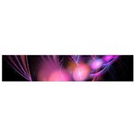 Fractal Image Of Pink Balls Whooshing Into The Distance Flano Scarf (Small) Front