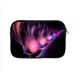 Fractal Image Of Pink Balls Whooshing Into The Distance Apple Macbook Pro 15  Zipper Case by Simbadda