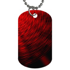 A Large Background With A Burst Design And Lots Of Details Dog Tag (one Side) by Simbadda