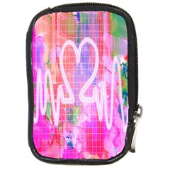 Watercolour Heartbeat Monitor Compact Camera Cases by Simbadda