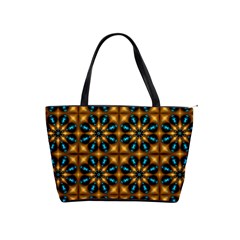 Abstract Daisies Shoulder Handbags by Simbadda