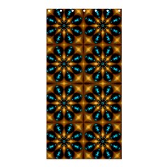 Abstract Daisies Shower Curtain 36  X 72  (stall)  by Simbadda