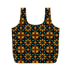 Abstract Daisies Full Print Recycle Bags (m)  by Simbadda