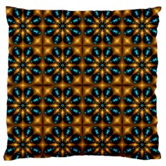 Abstract Daisies Standard Flano Cushion Case (one Side) by Simbadda