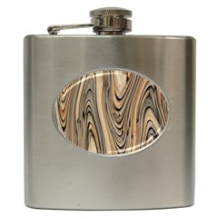 Abstract Background Design Hip Flask (6 Oz) by Simbadda