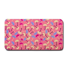 Umbrella Seamless Pattern Pink Medium Bar Mats by Simbadda