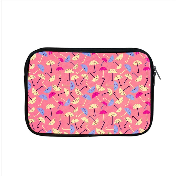 Umbrella Seamless Pattern Pink Apple MacBook Pro 15  Zipper Case