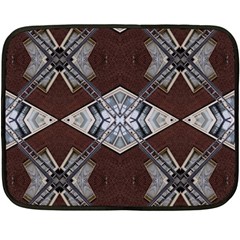 Ladder Against Wall Abstract Alternative Version Fleece Blanket (mini) by Simbadda