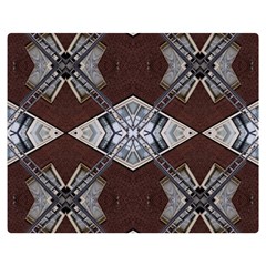 Ladder Against Wall Abstract Alternative Version Double Sided Flano Blanket (medium)  by Simbadda