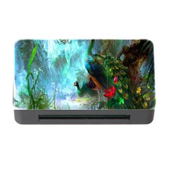 Beautiful Peacock Colorful Memory Card Reader With Cf by Simbadda