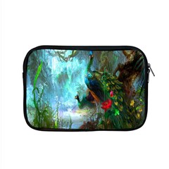 Beautiful Peacock Colorful Apple Macbook Pro 15  Zipper Case by Simbadda