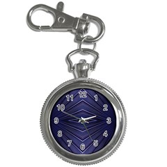 Blue Metal Abstract Alternative Version Key Chain Watches