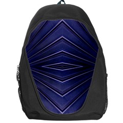 Blue Metal Abstract Alternative Version Backpack Bag