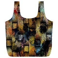 Fabric Weave Full Print Recycle Bags (l)  by Simbadda