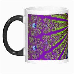 Blue Fractal That Looks Like A Starburst Morph Mugs