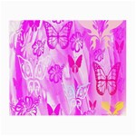 Butterfly Cut Out Pattern Colorful Colors Small Glasses Cloth (2-Side) Front