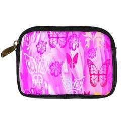 Butterfly Cut Out Pattern Colorful Colors Digital Camera Cases by Simbadda