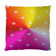 Polka Dots Pattern Colorful Colors Standard Cushion Case (two Sides) by Simbadda