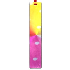 Polka Dots Pattern Colorful Colors Large Book Marks by Simbadda