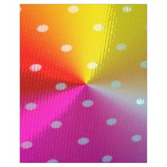 Polka Dots Pattern Colorful Colors Drawstring Bag (small) by Simbadda