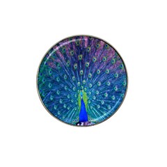 Amazing Peacock Hat Clip Ball Marker (4 Pack) by Simbadda