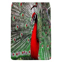 Red Peacock Flap Covers (s)  by Simbadda