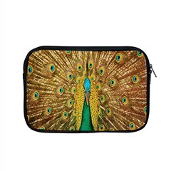 Peacock Bird Feathers Apple Macbook Pro 15  Zipper Case by Simbadda