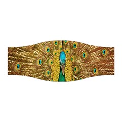 Peacock Bird Feathers Stretchable Headband by Simbadda