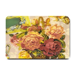 Victorian Background Small Doormat  by Simbadda