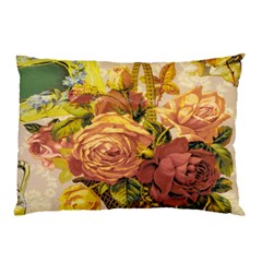 Victorian Background Pillow Case (two Sides) by Simbadda