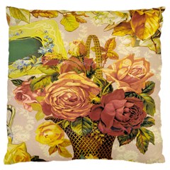 Victorian Background Standard Flano Cushion Case (one Side) by Simbadda