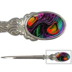 Peacock Feather Rainbow Letter Openers by Simbadda